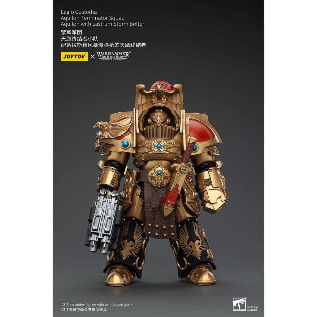 Immagine del prodotto Warhammer The Horus Heresy action figure 1/18 Legio Custodes Aquilon Terminator Squad Aquilon con Lastrum Storm Bolter 14