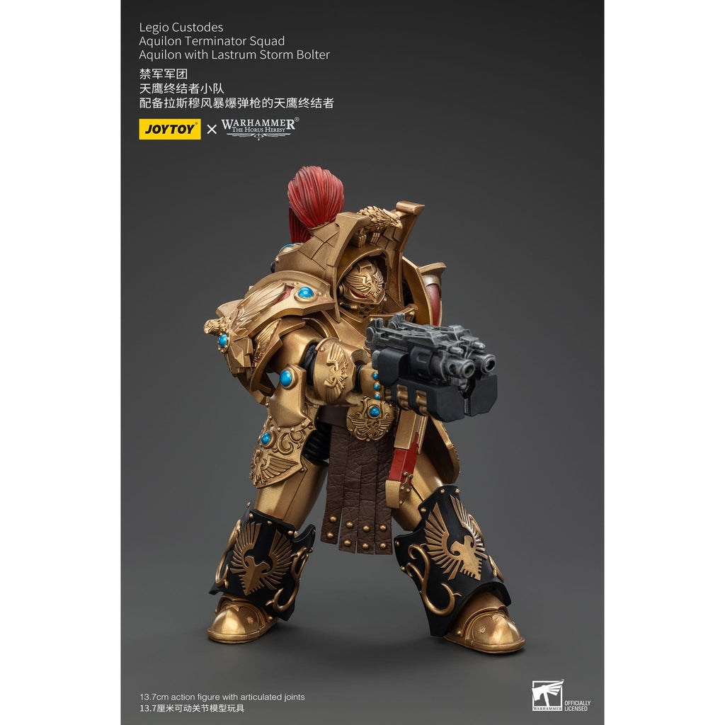 Immagine del prodotto Warhammer The Horus Heresy action figure 1/18 Legio Custodes Aquilon Terminator Squad Aquilon con Lastrum Storm Bolter 14