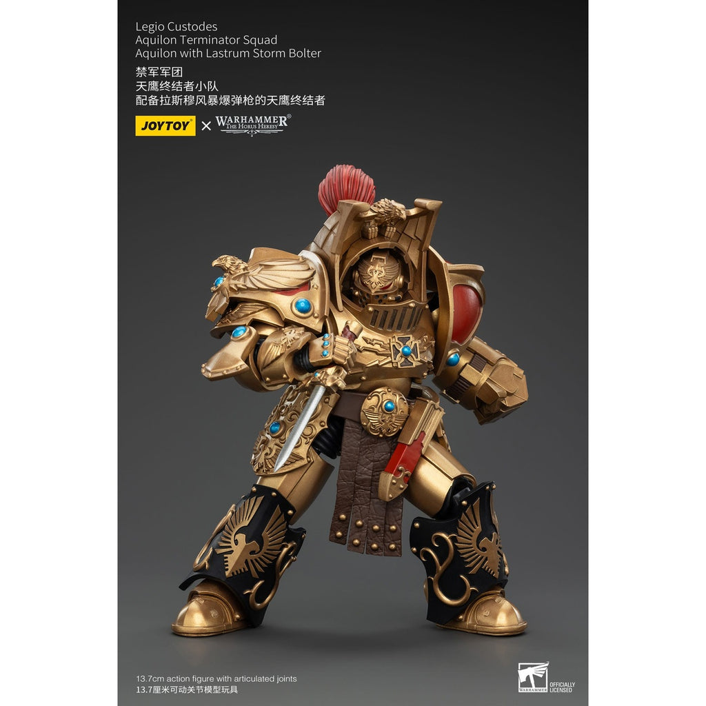 Immagine del prodotto Warhammer The Horus Heresy action figure 1/18 Legio Custodes Aquilon Terminator Squad Aquilon con Lastrum Storm Bolter 14