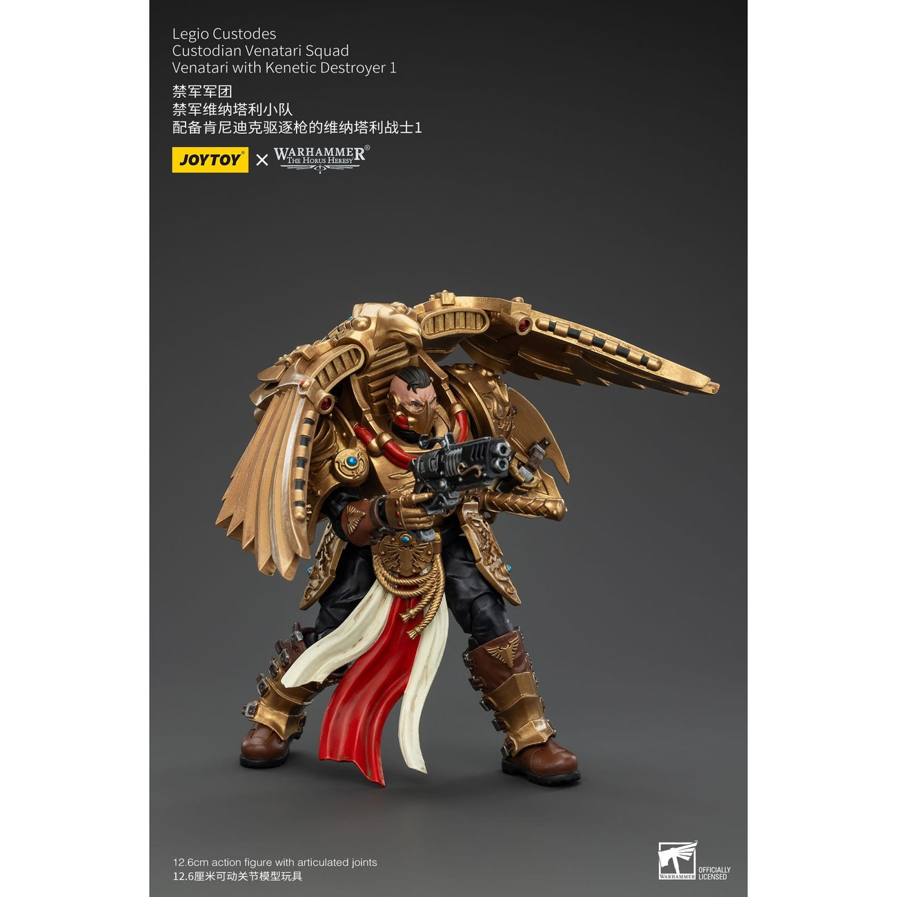 Immagine del prodotto Warhammer The Horus Heresy Action figure 1/18 Legio Custodes Custodian Venatari Squad Venatari con Kinetic Destroyer 1 13