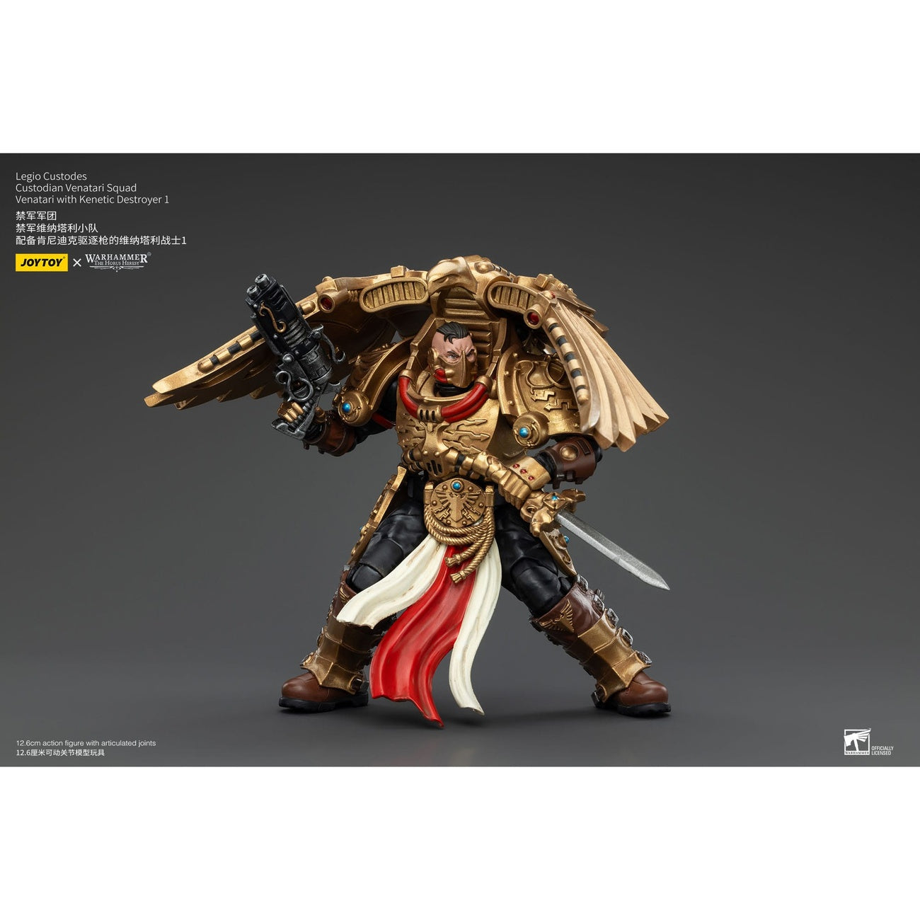 Immagine del prodotto Warhammer The Horus Heresy Action figure 1/18 Legio Custodes Custodian Venatari Squad Venatari con Kinetic Destroyer 1 13