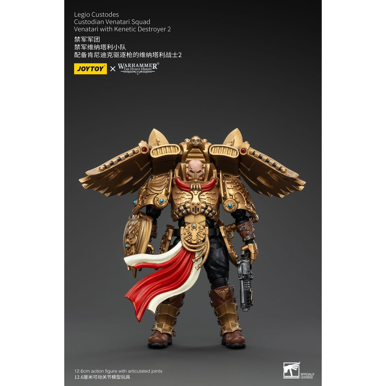 Immagine del prodotto Warhammer The Horus Heresy Action figure 1/18 Legio Custodes Custodian Venatari Squad Venatari with Kinetic Destroyer 2 13