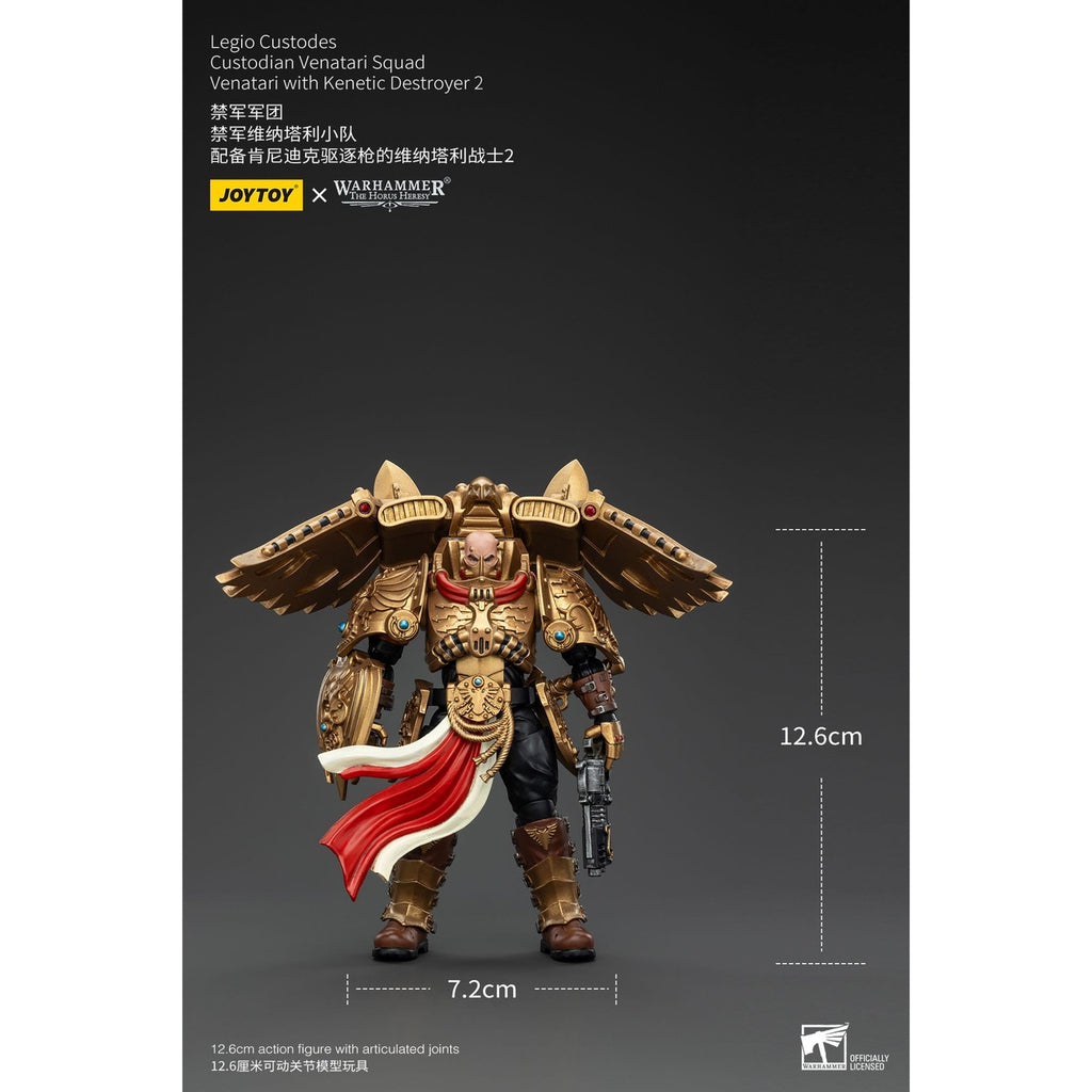 Immagine del prodotto Warhammer The Horus Heresy Action figure 1/18 Legio Custodes Custodian Venatari Squad Venatari with Kinetic Destroyer 2 13