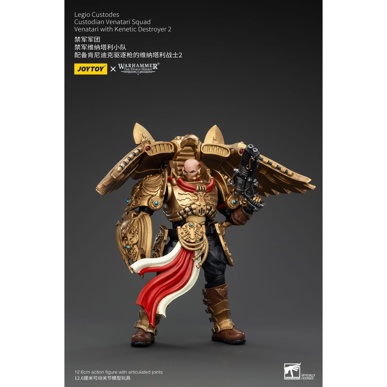 Immagine del prodotto Warhammer The Horus Heresy Action figure 1/18 Legio Custodes Custodian Venatari Squad Venatari with Kinetic Destroyer 2 13