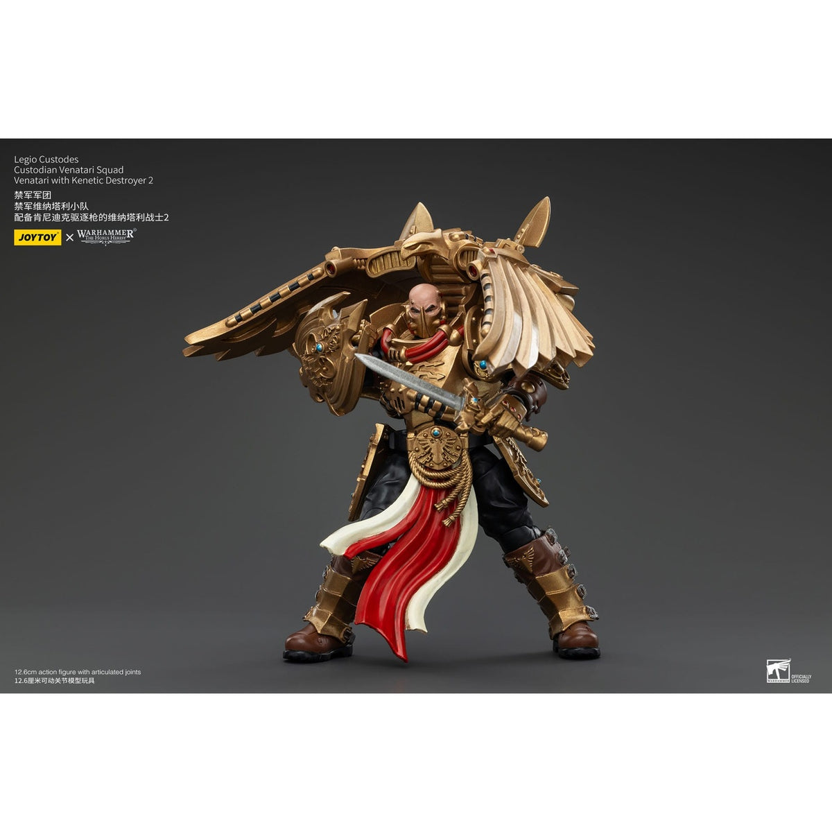 Immagine del prodotto Warhammer The Horus Heresy Action figure 1/18 Legio Custodes Custodian Venatari Squad Venatari with Kinetic Destroyer 2 13