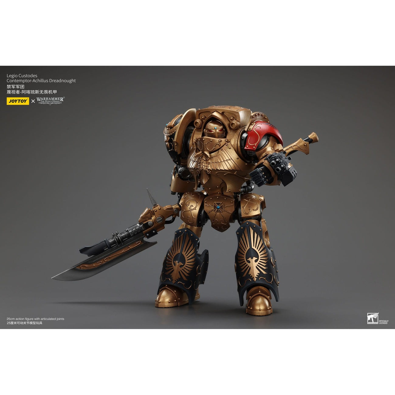 Immagine del prodotto Action figure Warhammer The Horus Heresy Legio Custodes Contemptor-Achillus Dreadnought 25 cm