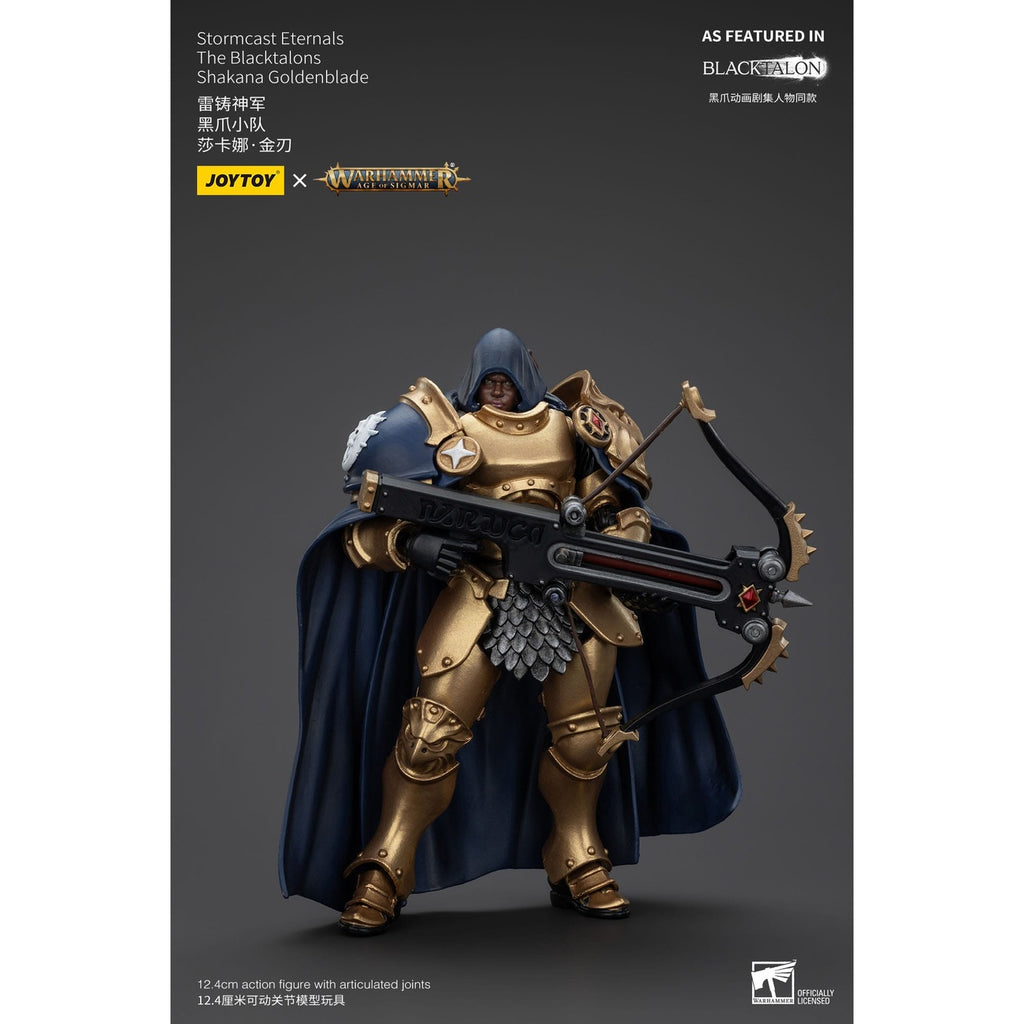 Product image Warhammer Age of Sigmar Action Figure Stormcast Eternals The Blacktalons Shakana Goldenblade 20 cm