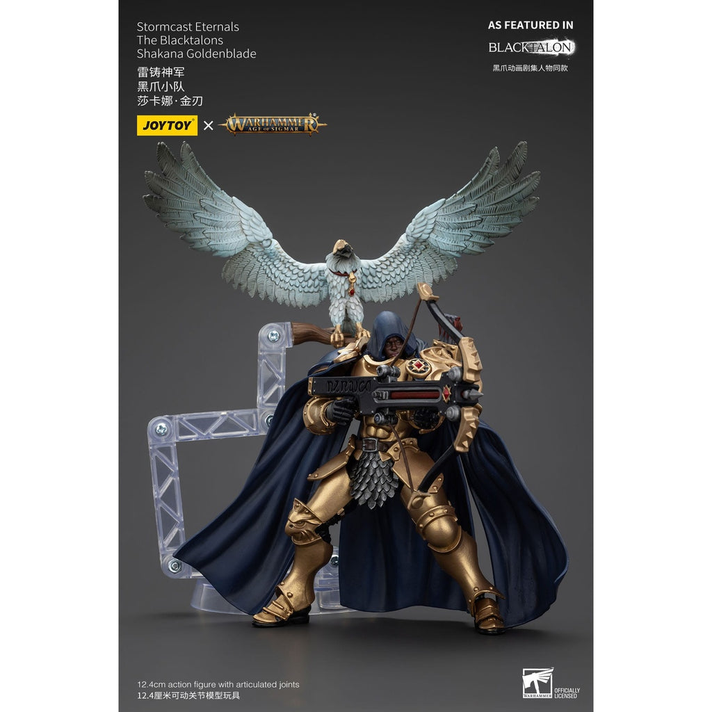 Product image Warhammer Age of Sigmar Action Figure Stormcast Eternals The Blacktalons Shakana Goldenblade 20 cm
