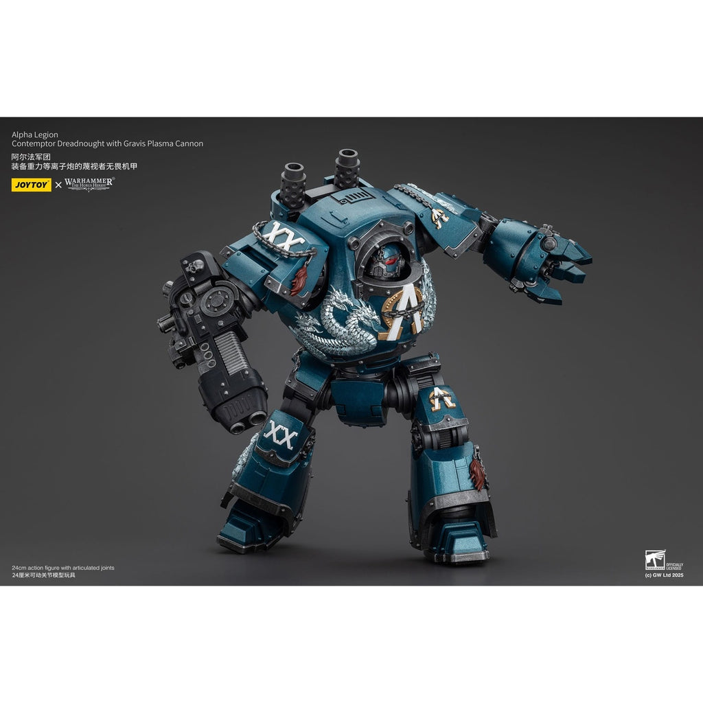 Immagine del prodotto Warhammer The Horus Heresy action figure Alpha Legion Contemptor Dreadnought con Gravis Plasma Cannon 25 cm