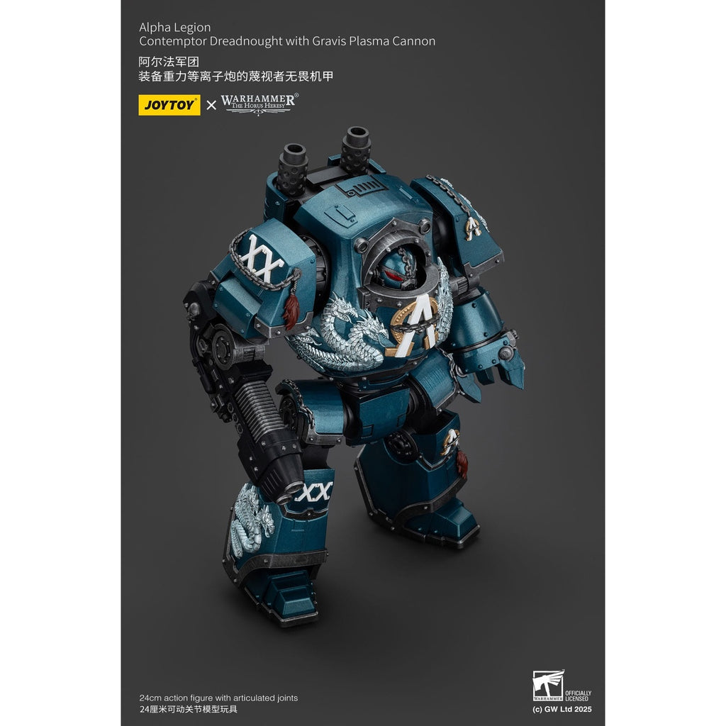 Immagine del prodotto Warhammer The Horus Heresy action figure Alpha Legion Contemptor Dreadnought con Gravis Plasma Cannon 25 cm