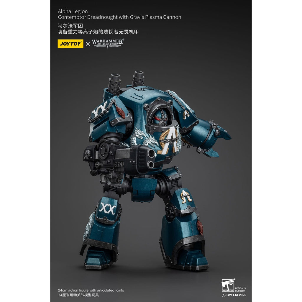 Immagine del prodotto Warhammer The Horus Heresy action figure Alpha Legion Contemptor Dreadnought con Gravis Plasma Cannon 25 cm