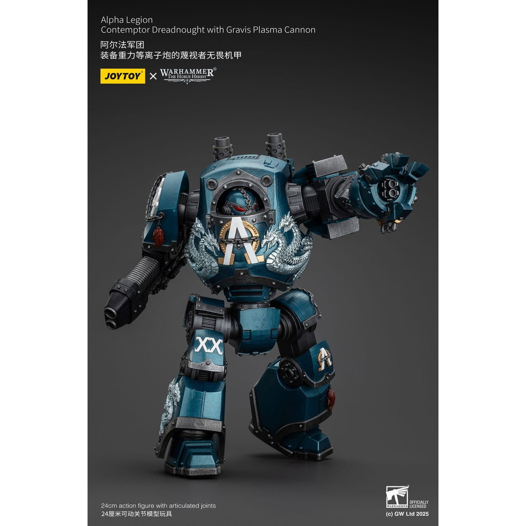 Immagine del prodotto Warhammer The Horus Heresy action figure Alpha Legion Contemptor Dreadnought con Gravis Plasma Cannon 25 cm