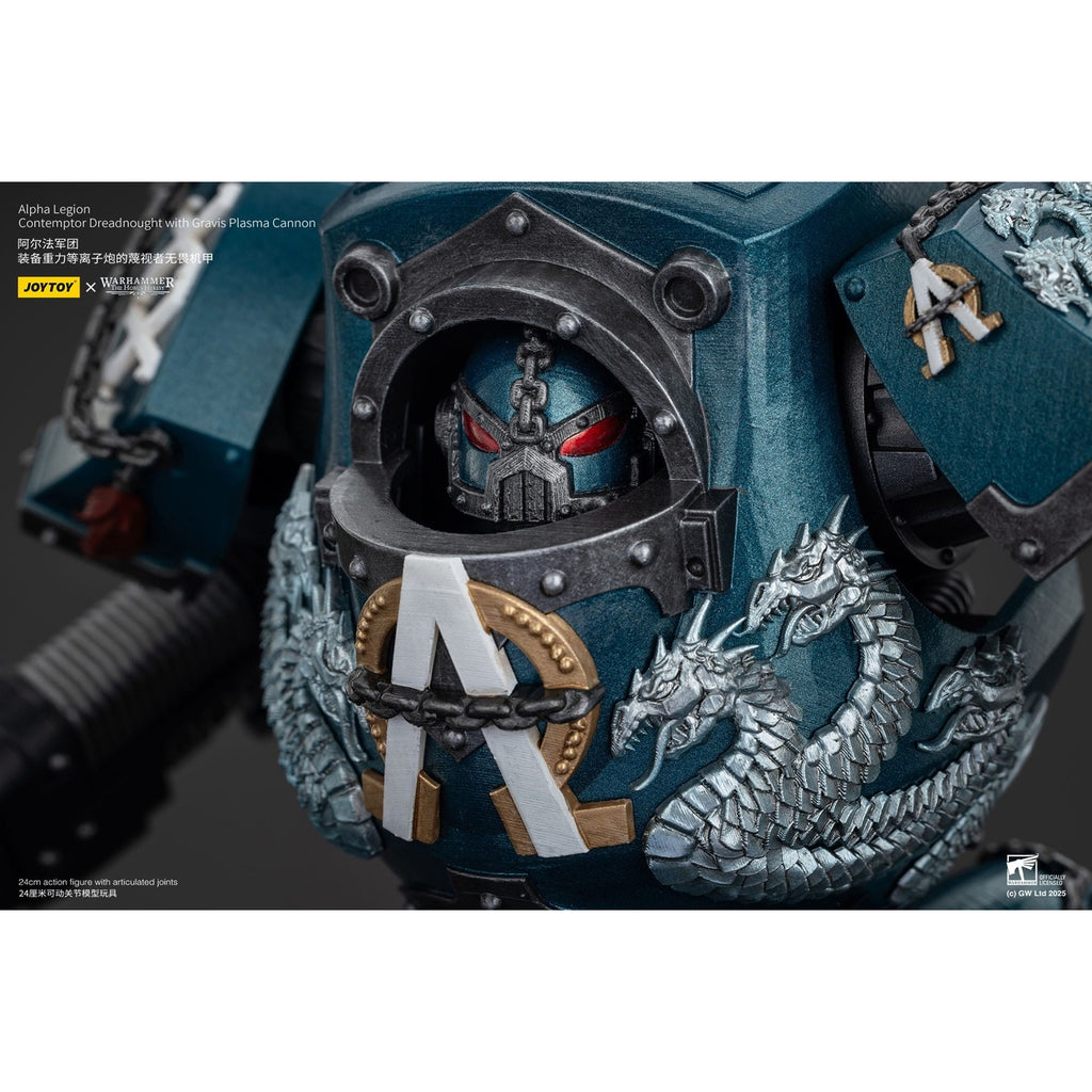 Immagine del prodotto Warhammer The Horus Heresy action figure Alpha Legion Contemptor Dreadnought con Gravis Plasma Cannon 25 cm