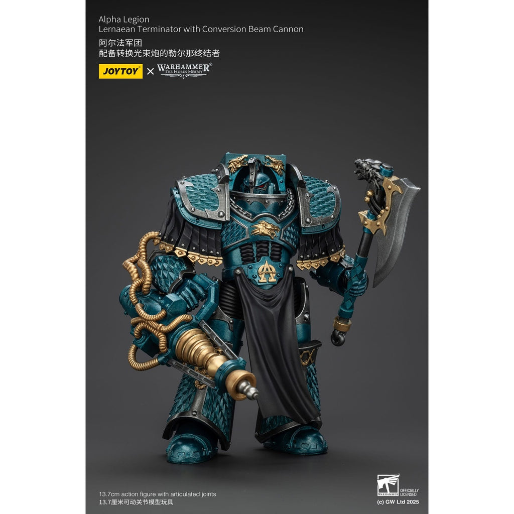 Immagine del prodotto Warhammer The Horus Heresy action figure Alpha Legion Lernaean Terminator con Conversion Beam Cannon 20 cm