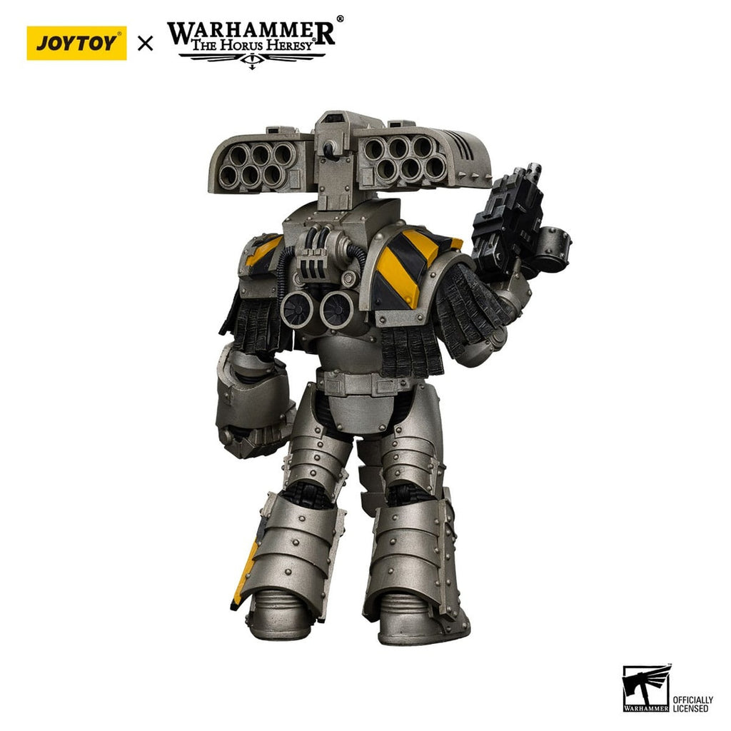 Immagine del prodotto Action figure Warhammer The Horus Heresy 1/18 Iron Warriors Tyrant Siege Master Terminator con lanciarazzi 14 cm