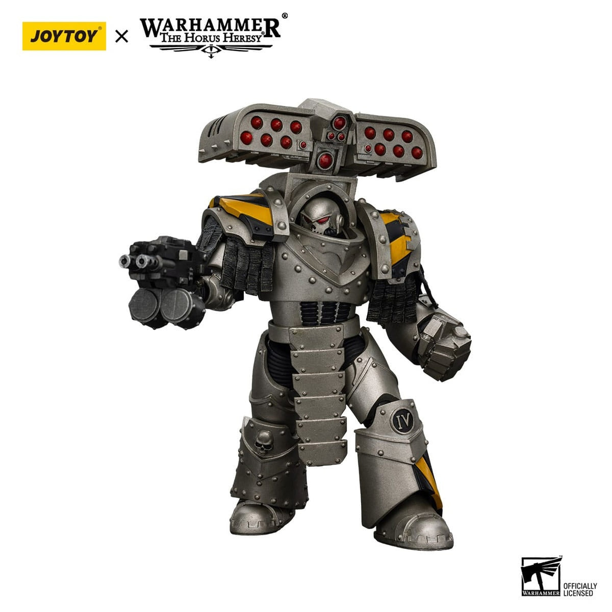 Immagine del prodotto Action figure Warhammer The Horus Heresy 1/18 Iron Warriors Tyrant Siege Master Terminator con lanciarazzi 14 cm