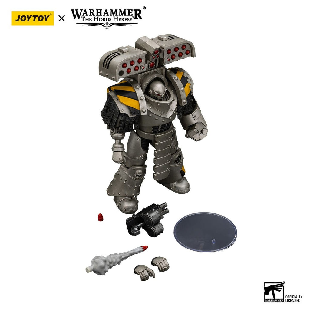 Immagine del prodotto Action figure Warhammer The Horus Heresy 1/18 Iron Warriors Tyrant Siege Master Terminator con lanciarazzi 14 cm