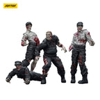 Product image Zombie Dark Source Action Figures 4-Pack Security Guards 8 cm