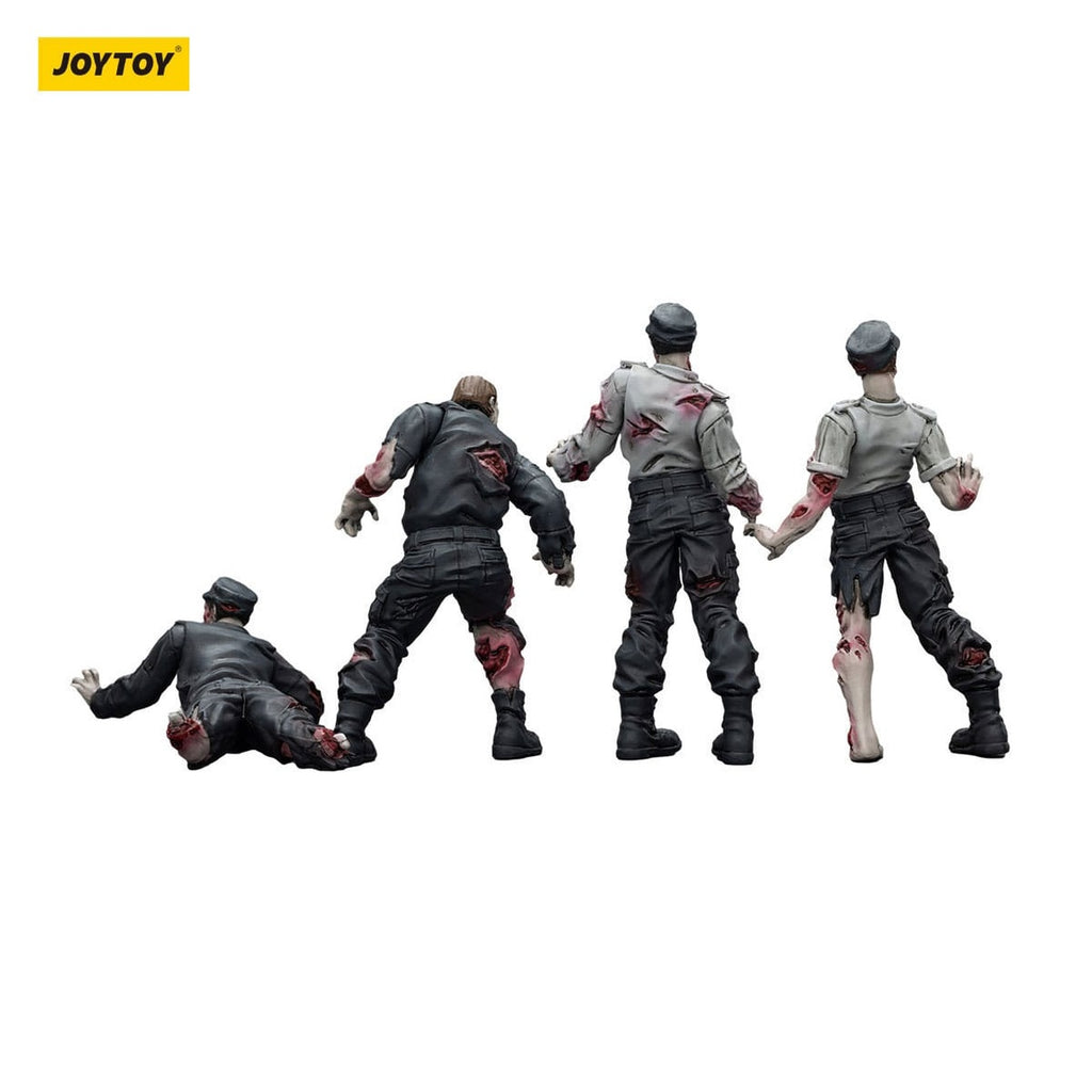 Product image Zombie Dark Source Action Figures 4-Pack Security Guards 8 cm
