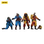 Immagine del prodotto Zombie Dark Source Action Figures Set da 4 Biochemical Lab Team 8 cm