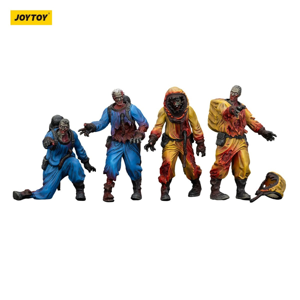 Immagine del prodotto Zombie Dark Source Action Figures Set da 4 Biochemical Lab Team 8 cm