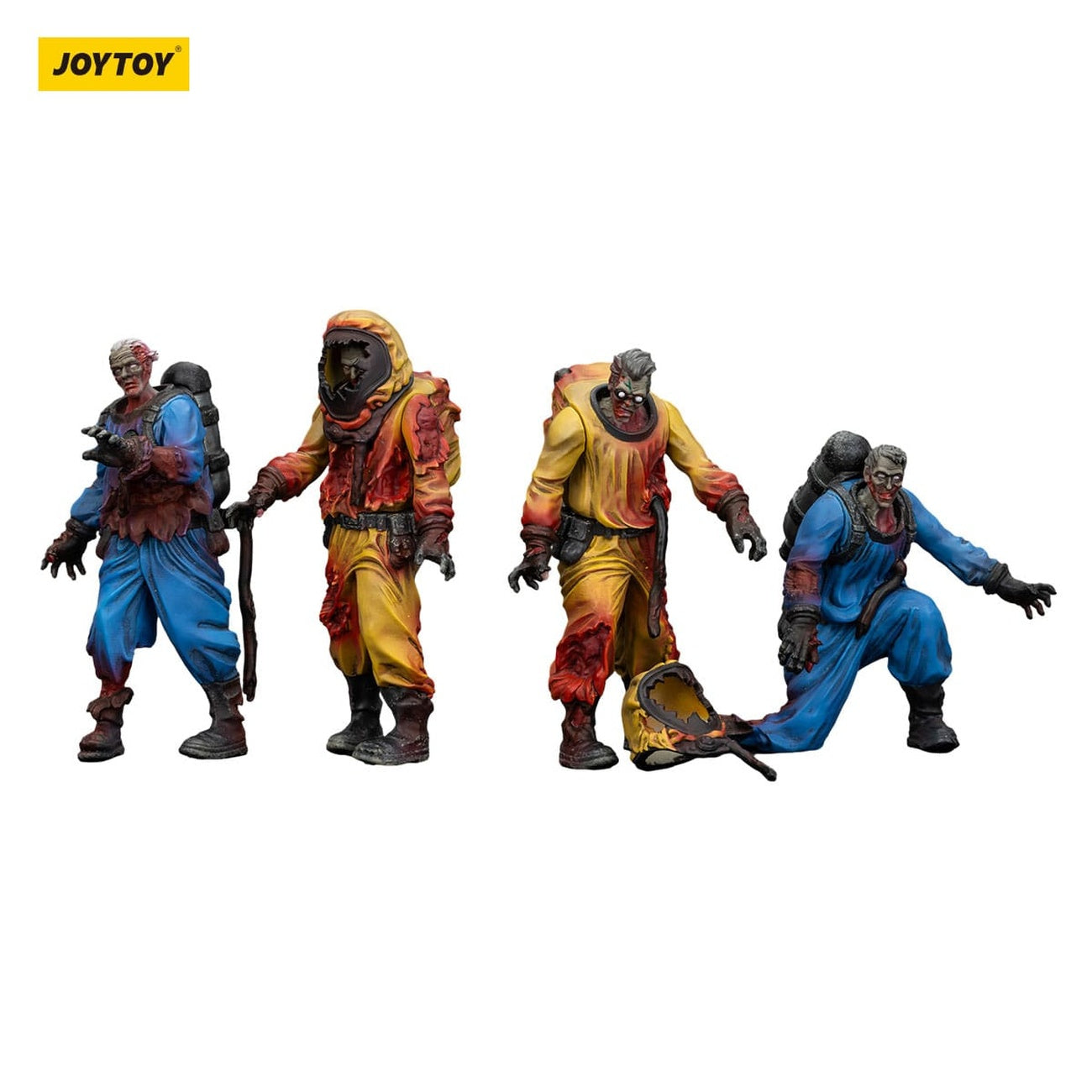 Immagine del prodotto Zombie Dark Source Action Figures Set da 4 Biochemical Lab Team 8 cm