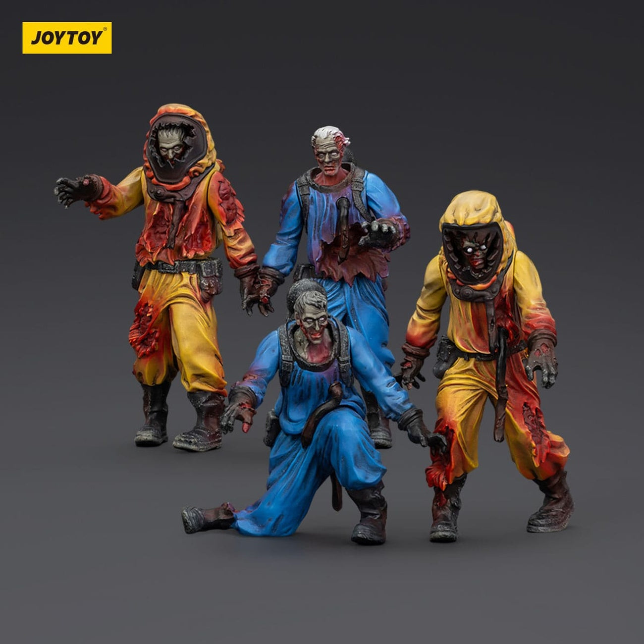 Immagine del prodotto Zombie Dark Source Action Figures Set da 4 Biochemical Lab Team 8 cm