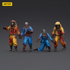 Immagine del prodotto Zombie Dark Source Action Figures Set da 4 Biochemical Lab Team 8 cm