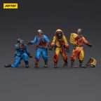 Immagine del prodotto Zombie Dark Source Action Figures Set da 4 Biochemical Lab Team 8 cm