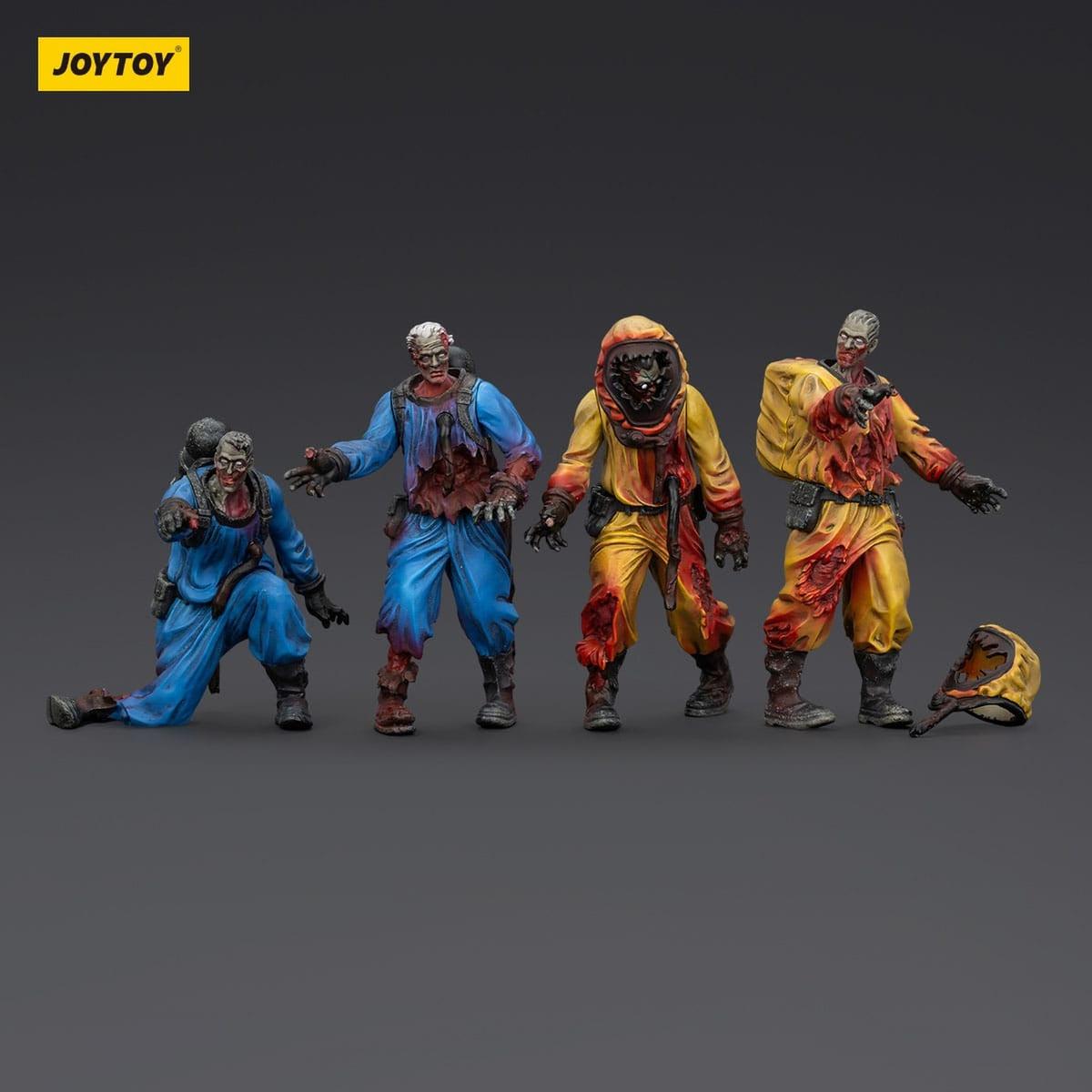 Immagine del prodotto Zombie Dark Source Action Figures Set da 4 Biochemical Lab Team 8 cm