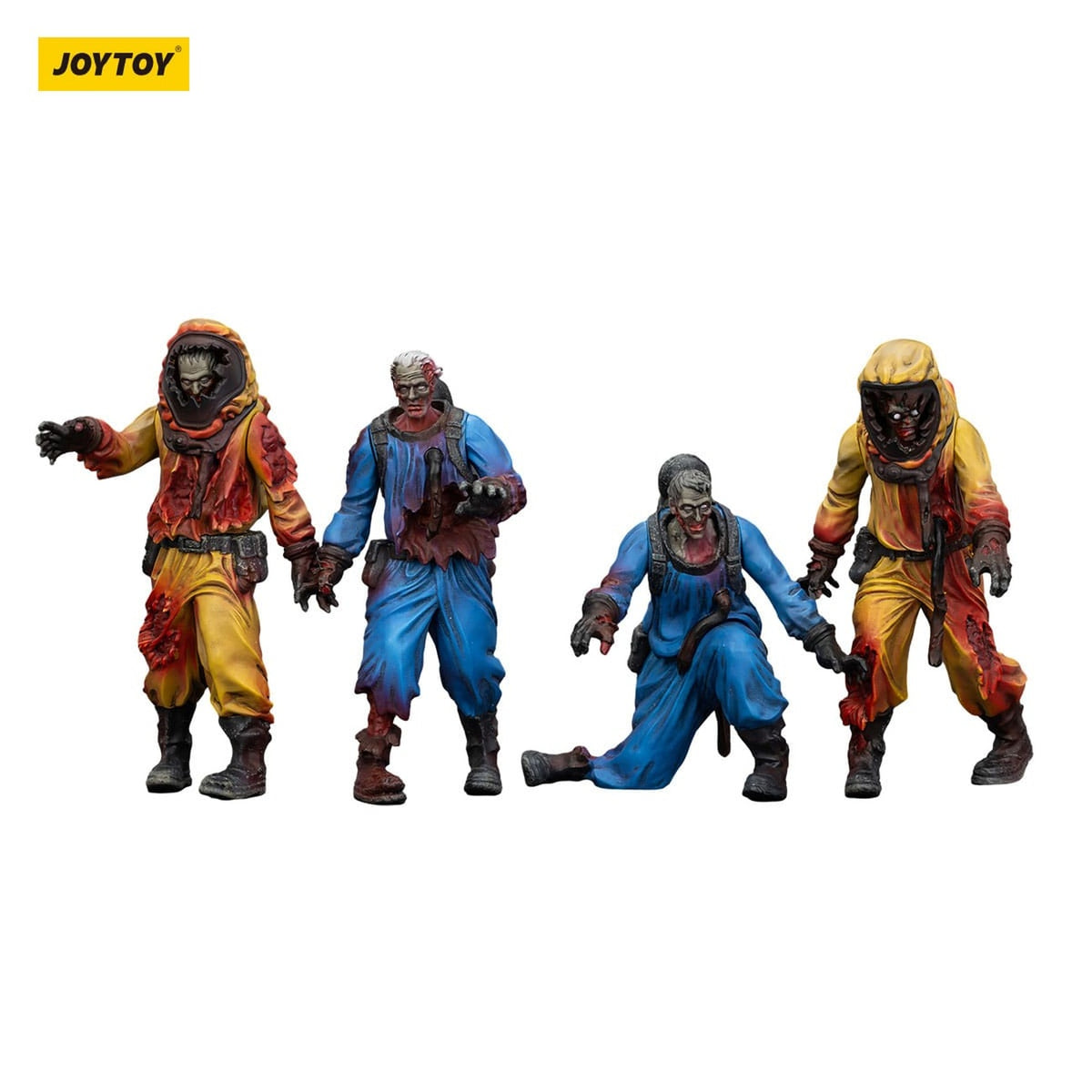 Immagine del prodotto Zombie Dark Source Action Figures Set da 4 Biochemical Lab Team 8 cm