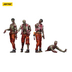 Immagine del prodotto Zombie Dark Source action figure set da 4 Mechanic Team 8 cm