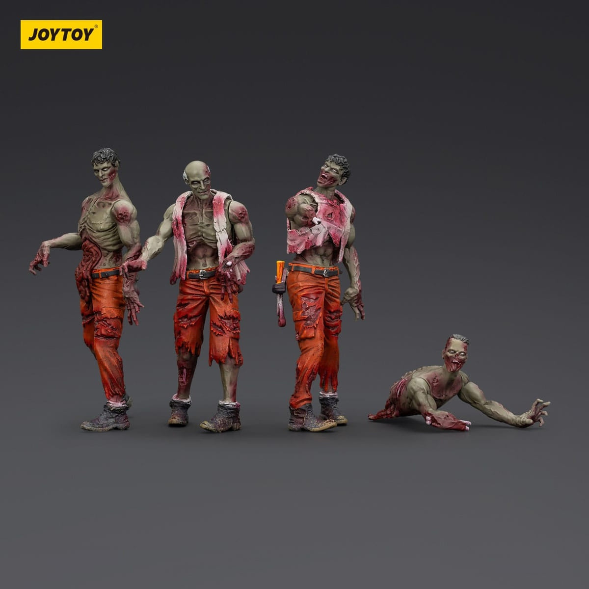 Immagine del prodotto Zombie Dark Source action figure set da 4 Mechanic Team 8 cm
