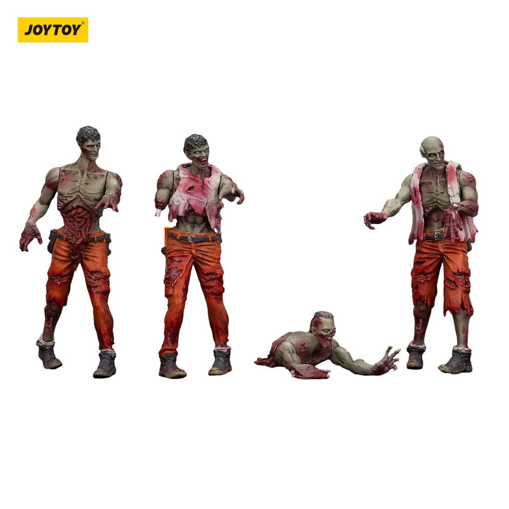 Immagine del prodotto Zombie Dark Source action figure set da 4 Mechanic Team 8 cm