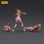 Product image Zombie Dark Source Action Figures 3-Pack Cheer Leaders 8 cm
