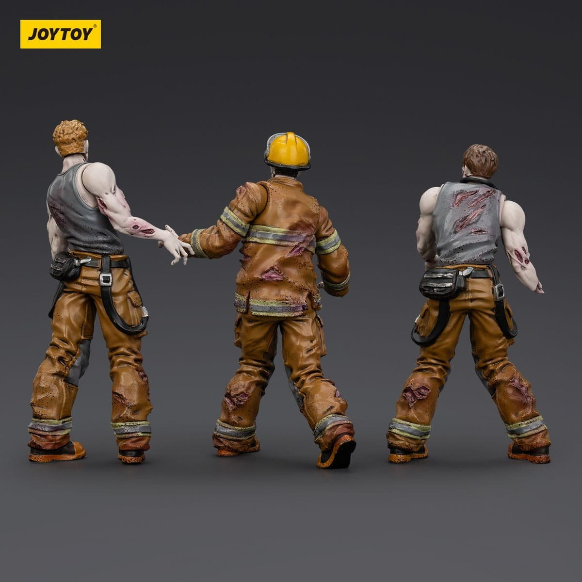 Immagine del prodotto Zombie Dark Source action figure set da 3 Firefighters 8 cm