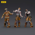 Immagine del prodotto Zombie Dark Source action figure set da 3 Firefighters 8 cm