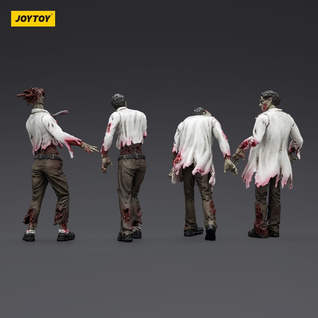 Product image Zombie Dark Source Action Figures 4-Pack Scientists (Male) 8 cm
