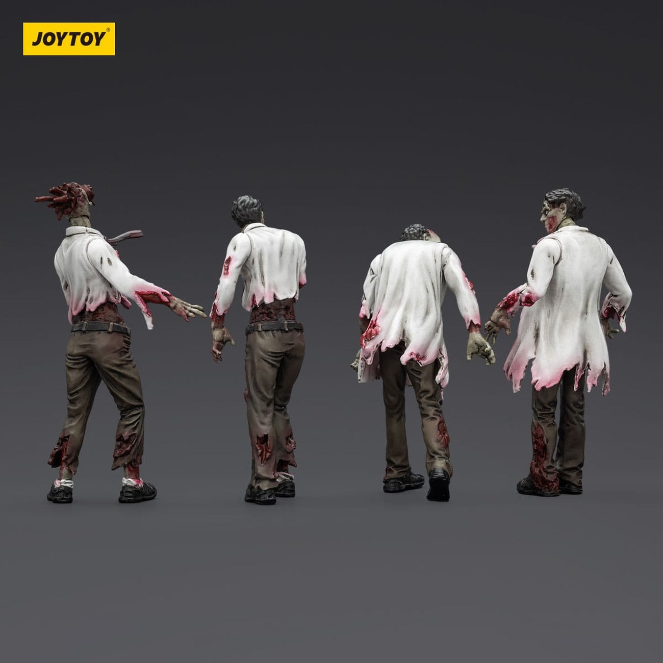 Immagine del prodotto Zombie Dark Source action figure set da 4 Scientists (Male) 8 cm