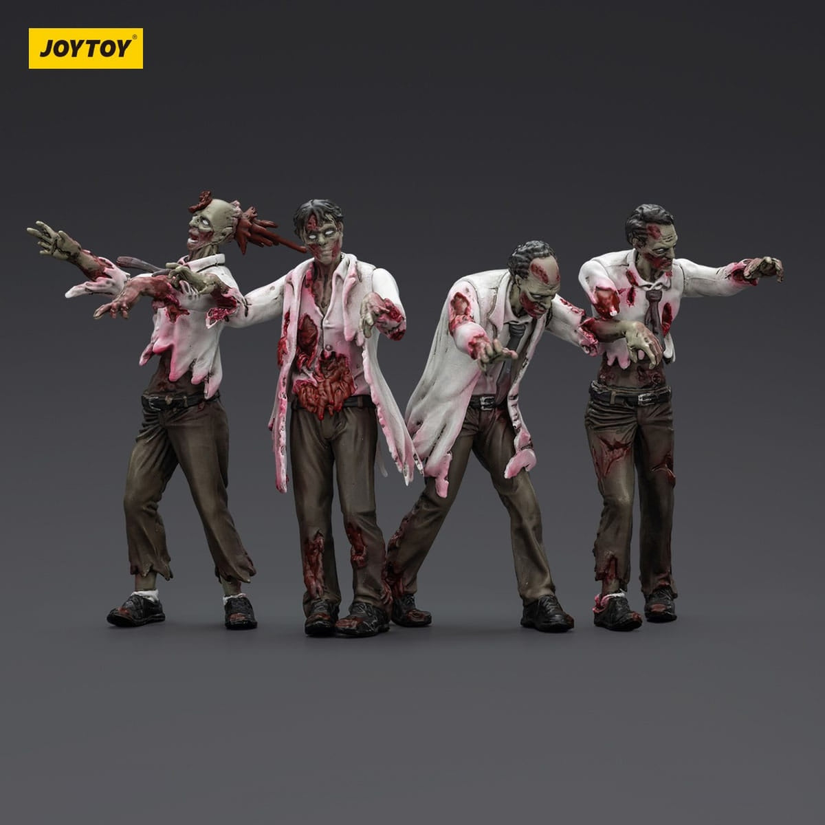 Immagine del prodotto Zombie Dark Source action figure set da 4 Scientists (Male) 8 cm