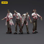 Product image Zombie Dark Source Action Figures 4-Pack Scientists (Male) 8 cm