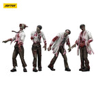 Product image Zombie Dark Source Action Figures 4-Pack Scientists (Male) 8 cm