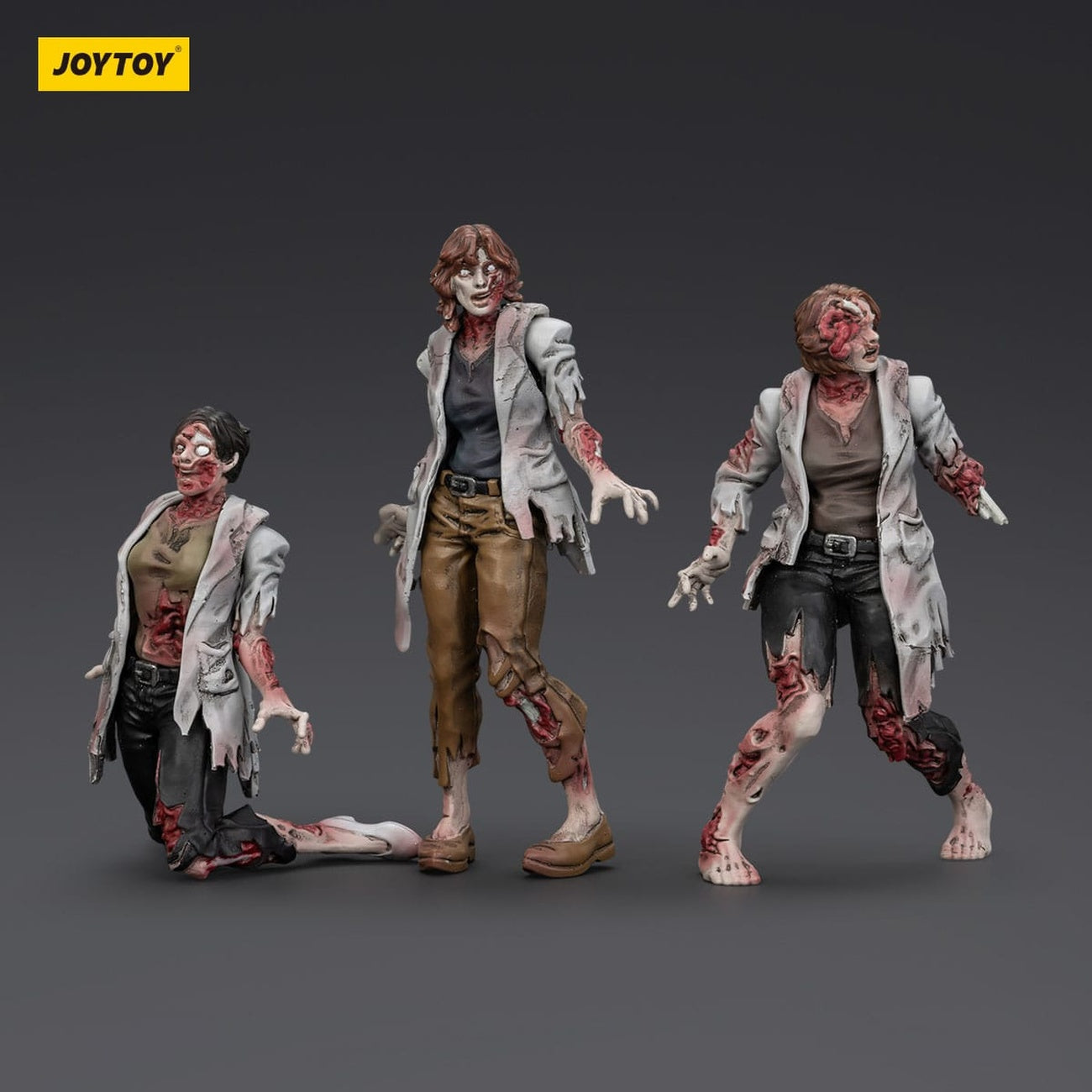 Immagine del prodotto Zombie Dark Source Action Figure Confezione da 3 Scientists (Female) 8 cm