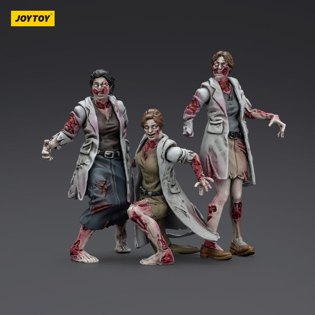 Immagine del prodotto Action figure Zombie Dark Source set da 3 Medics 8 cm