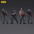 Product image Zombie Dark Source Action Figures 4-Pack Police (Male) 8 cm