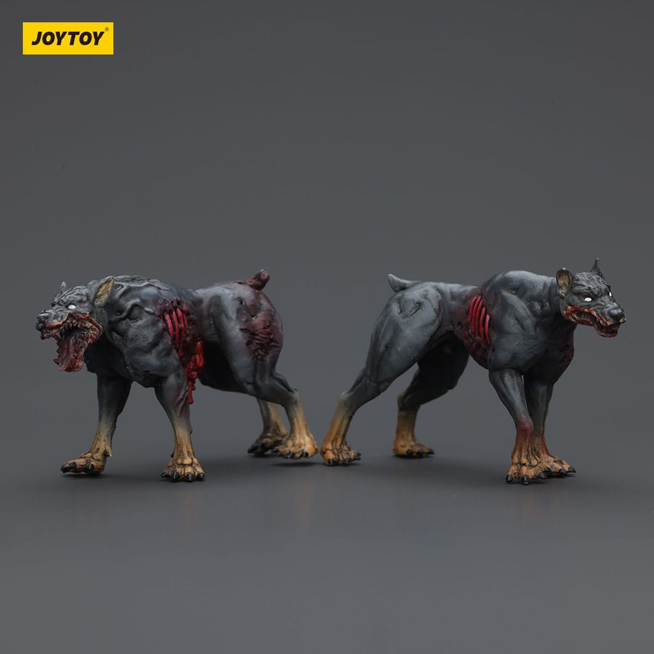 Immagine del prodotto Zombie Dark Source action figure set da 2 Police Dogs 8 cm
