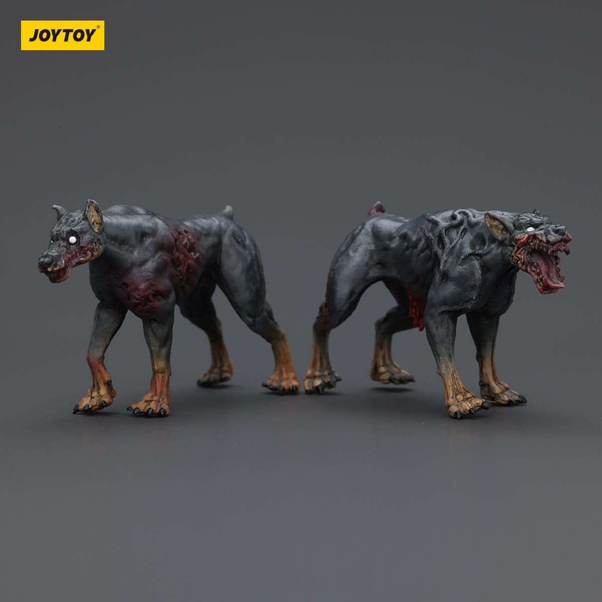 Immagine del prodotto Zombie Dark Source action figure set da 2 Police Dogs 8 cm