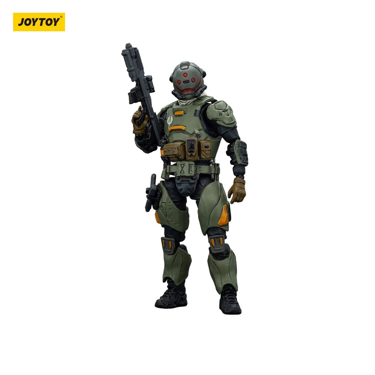 Immagine del prodotto Action figure APOC Series Dark Source Storm Tempestus Fire Support Mecha Pilot 8 cm