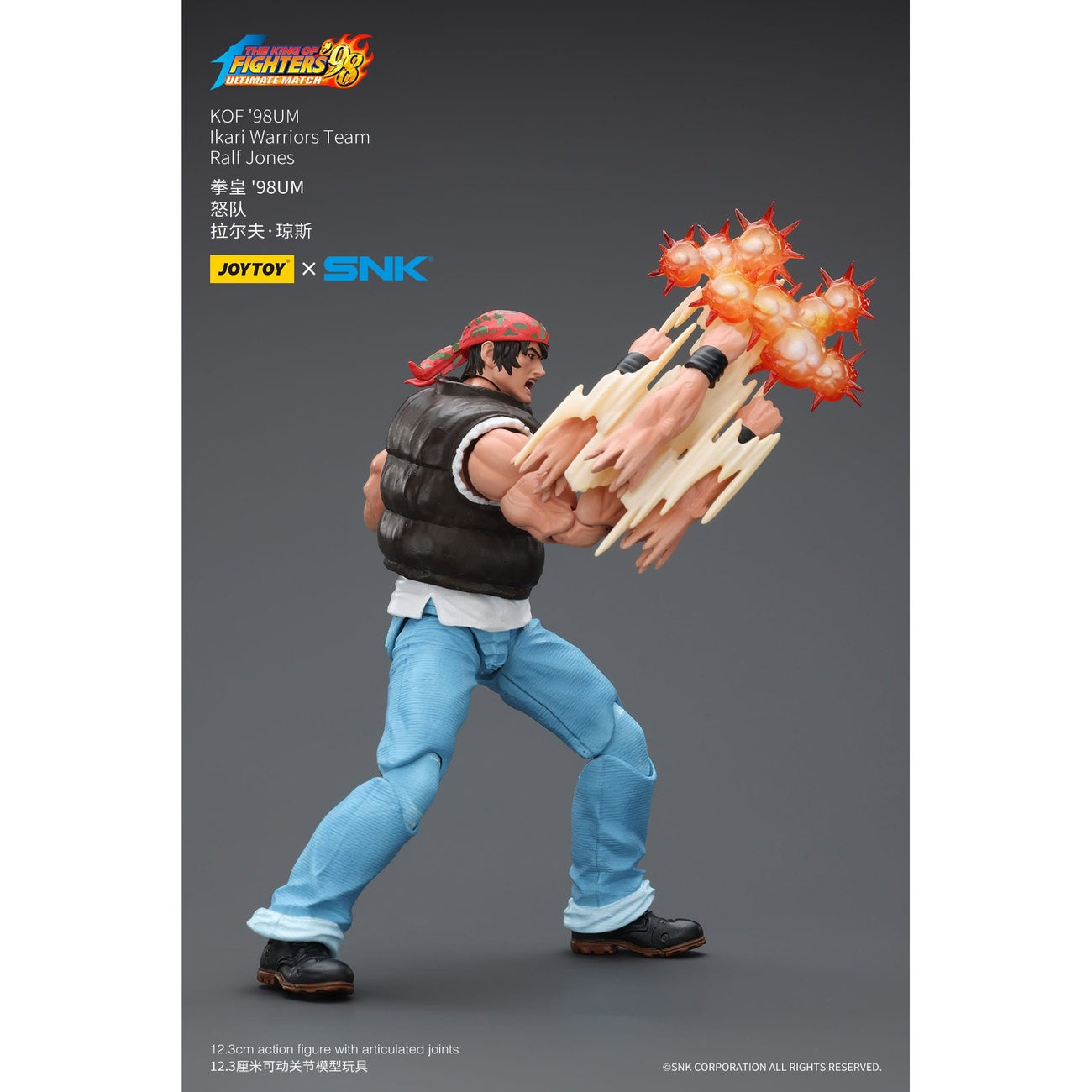 Immagine del prodotto The King of Fighters '98 Action figure Hero Team Ralf Jones 12 cm