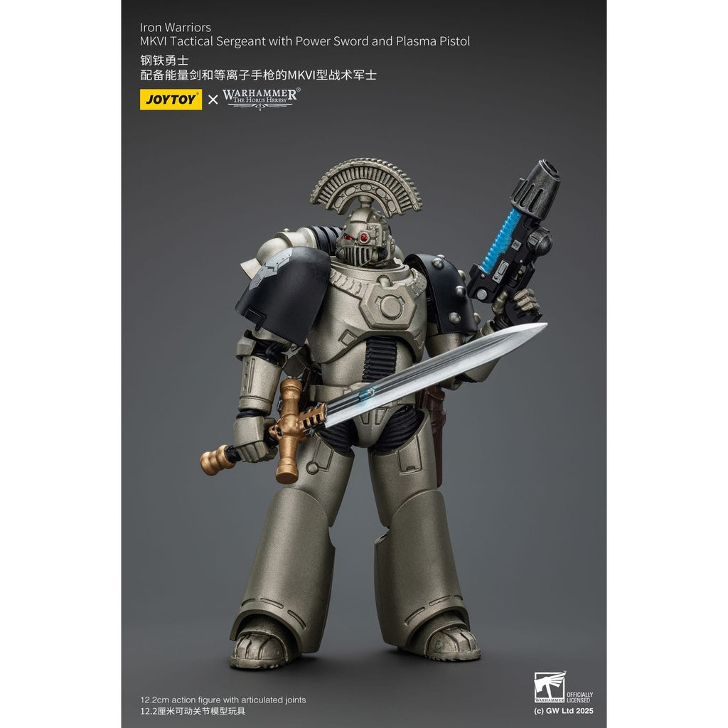 Immagine del prodotto Warhammer The Horus Heresy action figure 1/18 Iron Warriors MKVI Tactical Sergeant with Power Sword and Plasma Pistol 12 cm